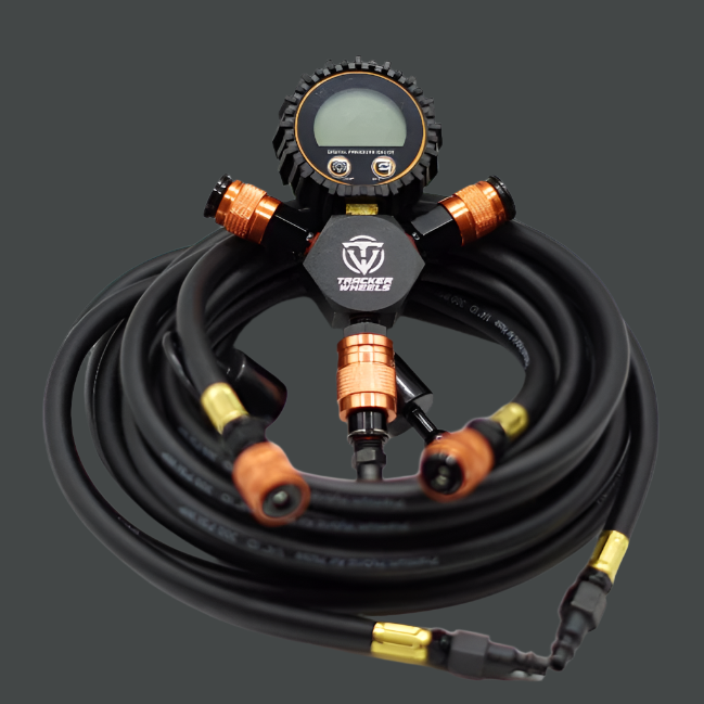 Inflate or Deflate 4 Tyres at the same time Tracker Tracker Wheels