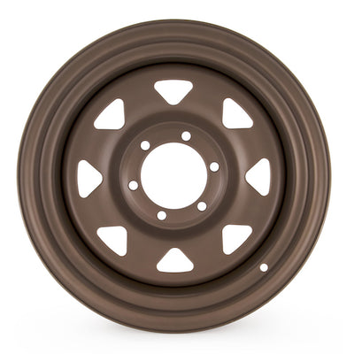 Bronze Steel Wheels - 16x8 -15 offset 6/139.7 PCD