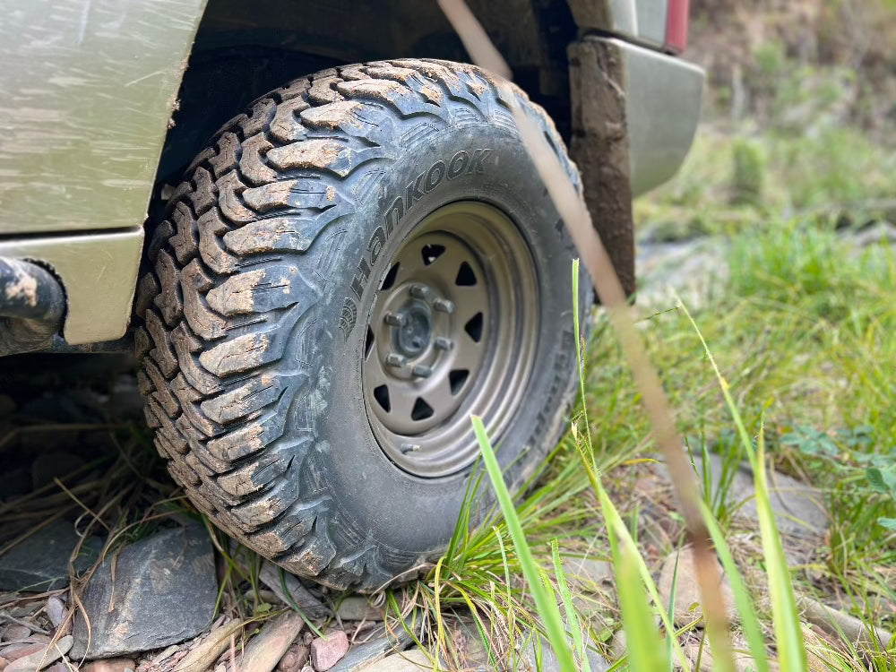 bronze wheels on a patrol